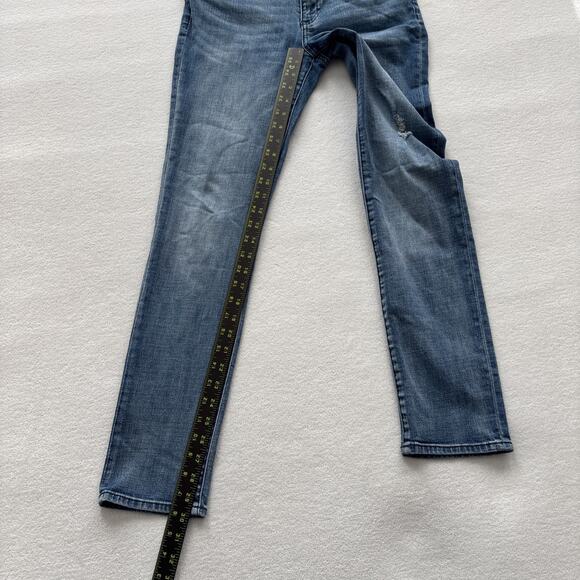 Kut From the Kloth Womens Size 6 Katy Boyfriend Jeans Distressed Light Wash - Picture 9 of 12